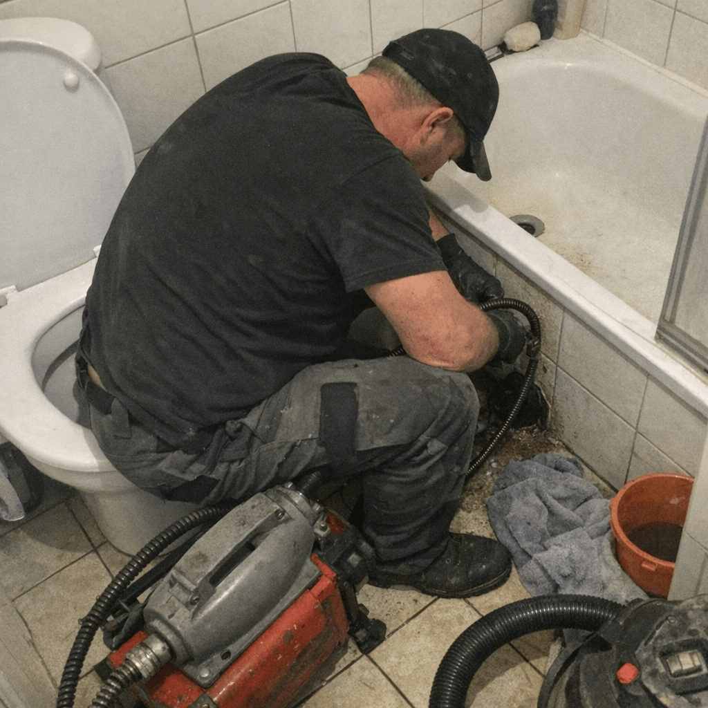 Techniker bei der Arbeit